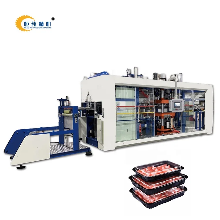 Thermoforming machine for red color fruit box food containers