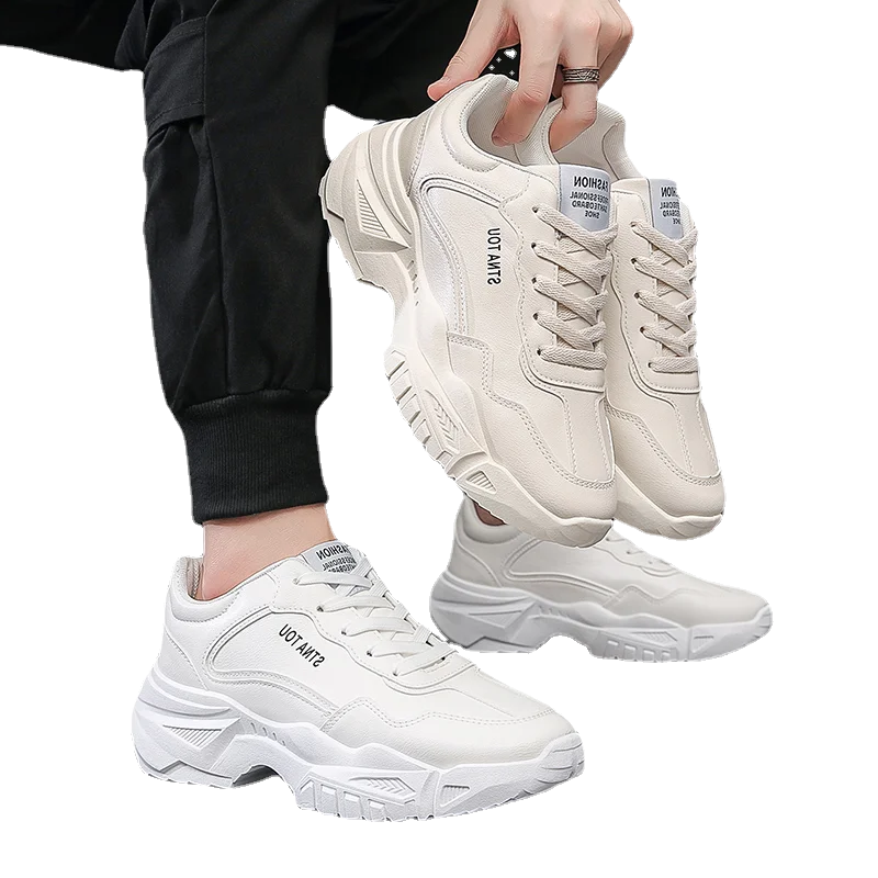 LISIRA STAR 2023 New styles height increasing chunky sneakers Slatform shoes men zaSatillas  sneaker