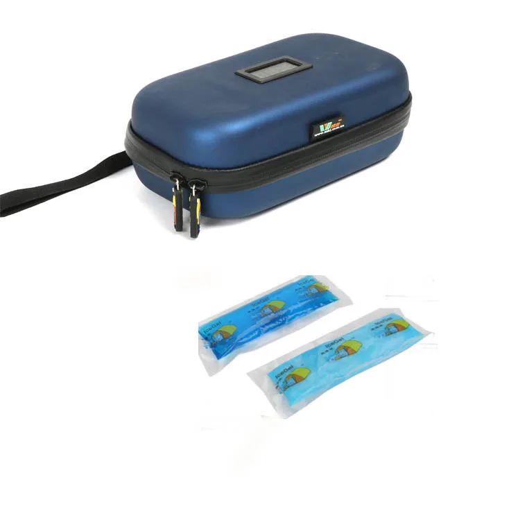 Portable drug storage medicine insulin cooler bag insulin box for outdoor  traveling