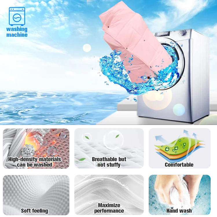 5V USB Powered Heated Electric Blanket with Temperature Control Travel Heated Blanket for Women and Baby