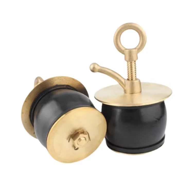 IMPA 232481 Marine Brass Scupper Plugs Brass Drainage Hole Bolt Marine Drainage Brass Deck Plugging