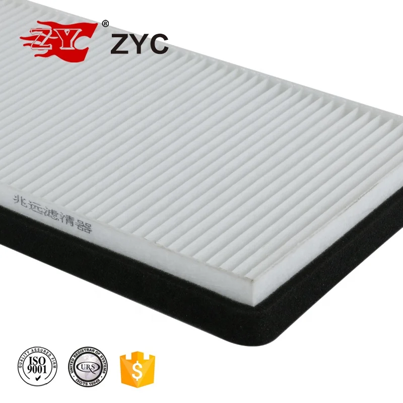 ZYC Sponge Wrap Fiber Filter Production Line OEM 377-819-638 VW air conditioner filter for auto parts