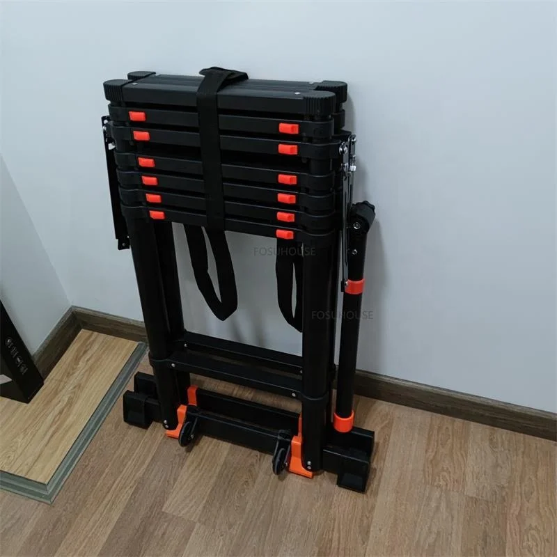 Chinese Multifunctional Safety anti-Slip Aluminum Alloy Hermeneted Ladder