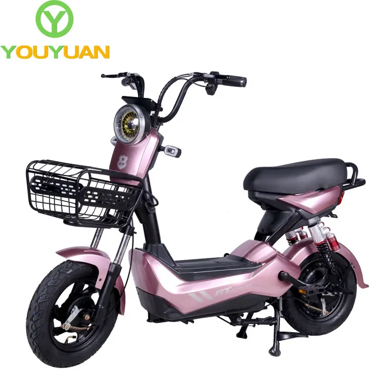 Cheap Electric Bike With Pedal Assisted Fast Adult Electric Motorcycle Scooter   Y2-OT