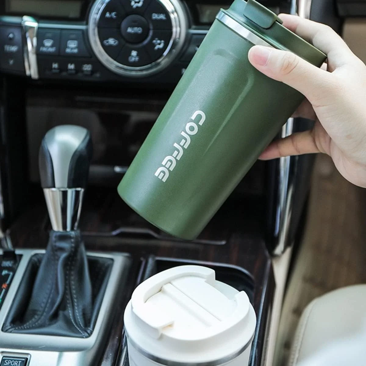 Custom Logo 510ml Tumbler Thermal Vacuum Digital Lid Temperature Coffee Led Smart Flask Water Bottles