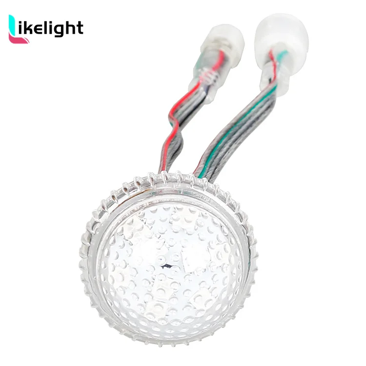 DC12V адресуемый 35 мм светодиодный пиксельный модуль света парк развлечений светодиодные фонари