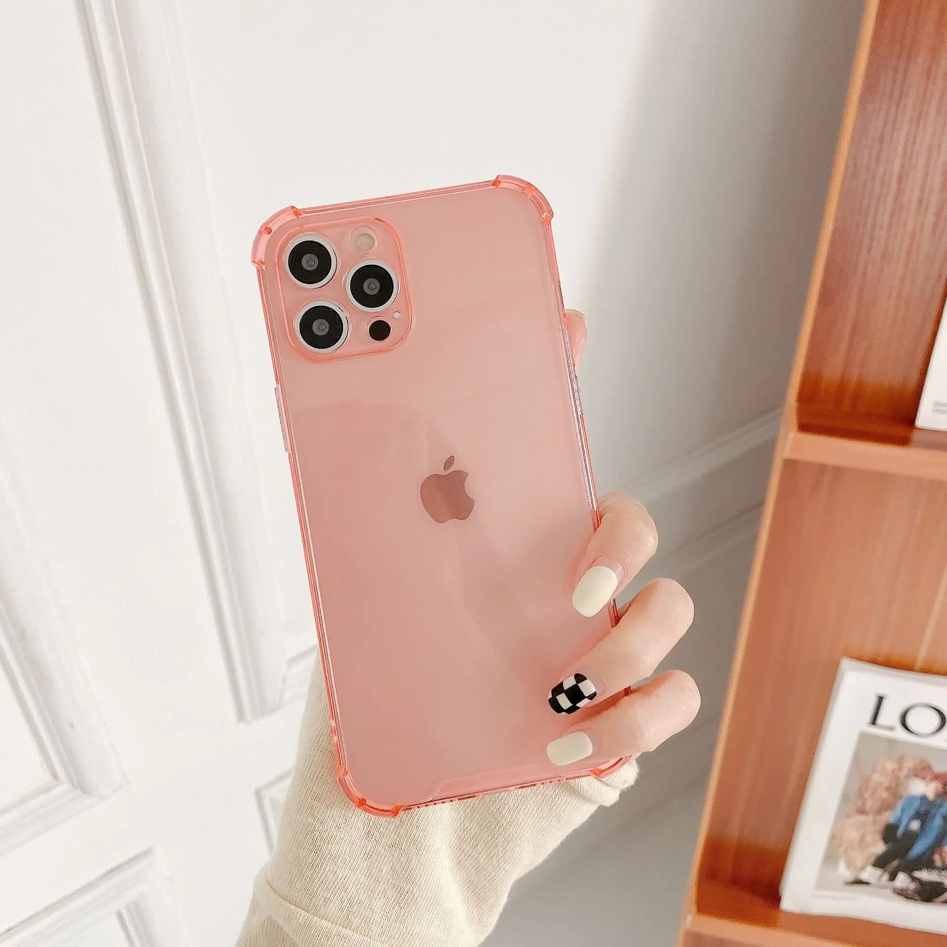 Neon TPU Shockproof Case for iPhone 13, Soft Silicone Rubber Phone Case for iPhone 12 mini pro max 13 pro max