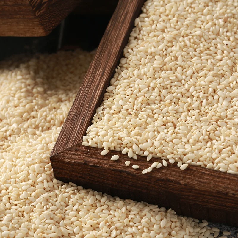 Высокое качество шелухи белые семена кунжута для выпечки