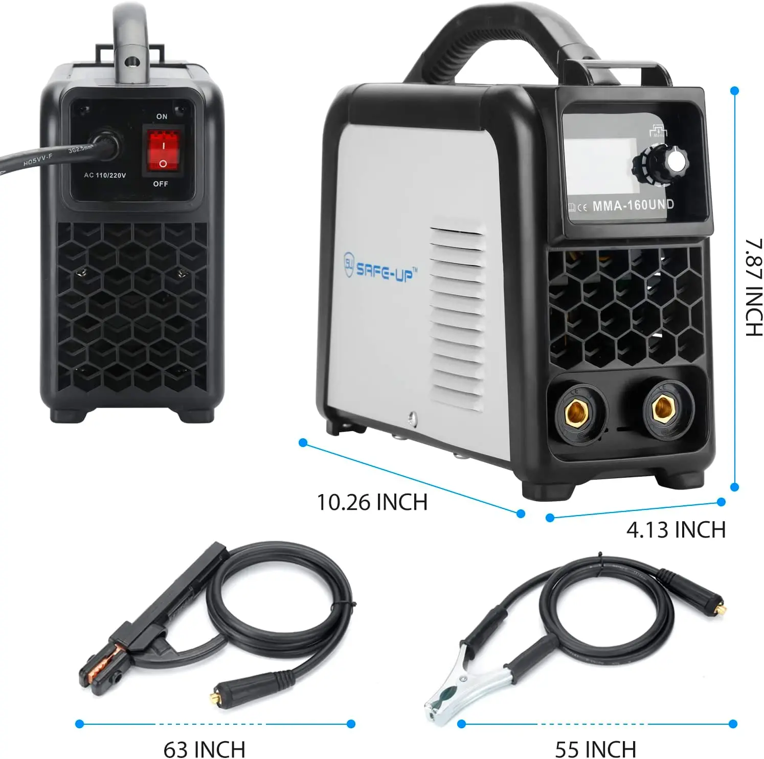 Factory Price ! !  Hot Start ARC Force Anti-Stick MMA+Lift TIG Inverter IGBT Welding Machine