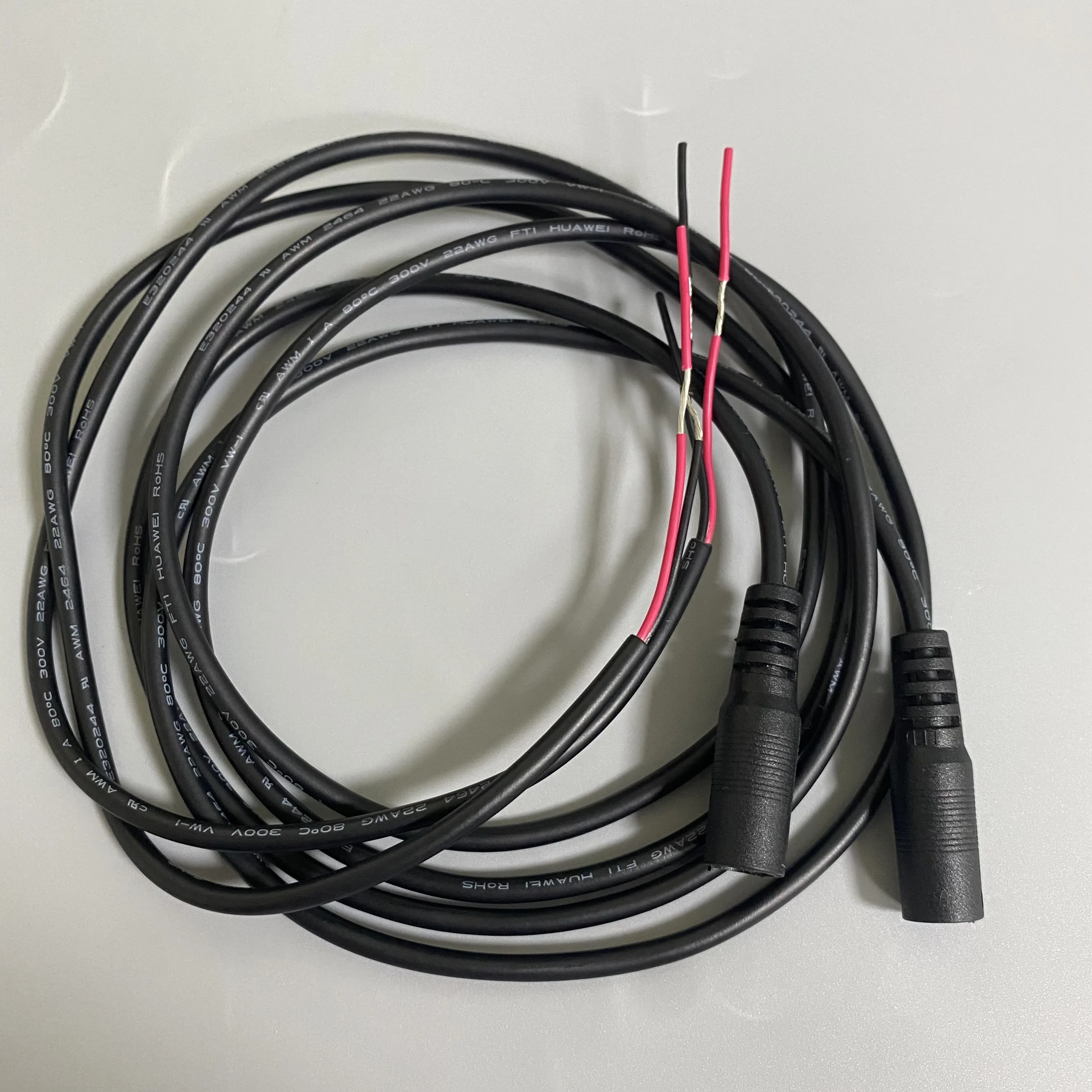 Custom 1m 3m 10m 12V Male to Male Female DC 5.5x2.1mm 5.5x2.5mm 4.0x1.7mm 3.5x1.35mm Barrel Jack Power Extension Cable