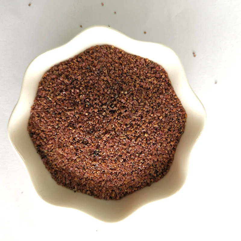 
River garnet sand 20-60&30/60 mesh for blasting 