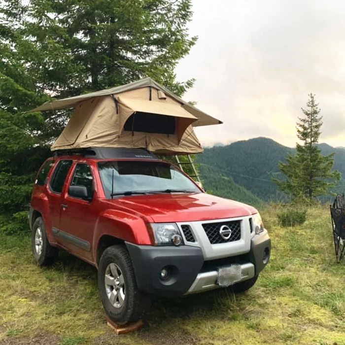 LLOYDBERG уличная Водонепроницаемая 4x4 внедорожная дорожная Складная грузовая Автомобильная мягкая палатка на крыше для кемпинга