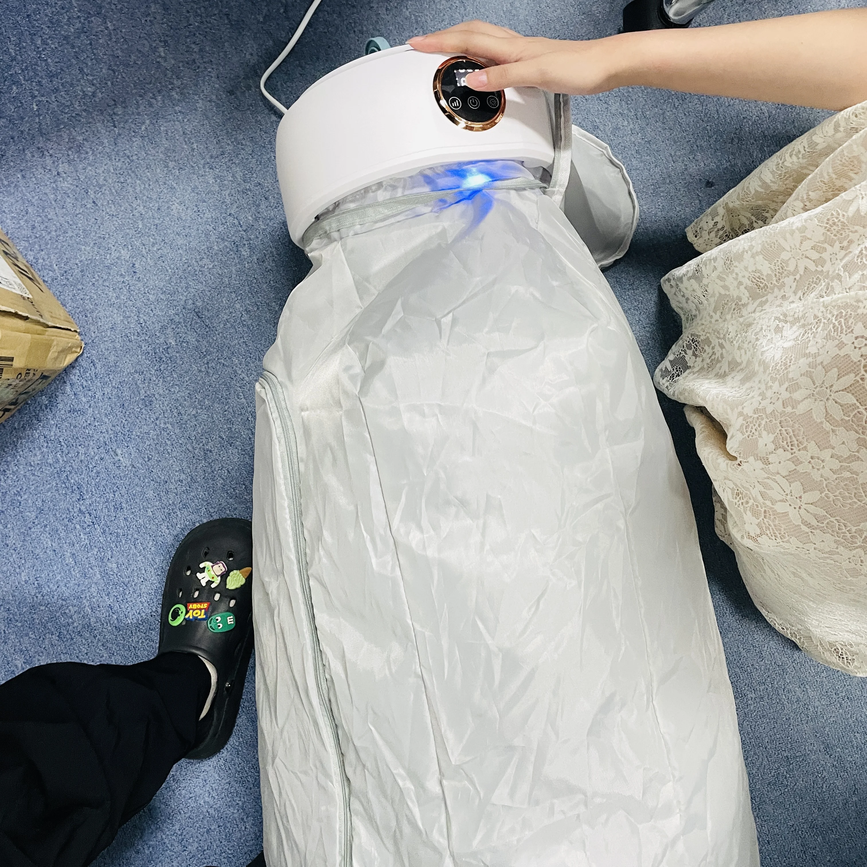 Small Clothes Dryer Portable Drying Machine Electric Clothes Dryer With Timer for Apartments Travel Clothes