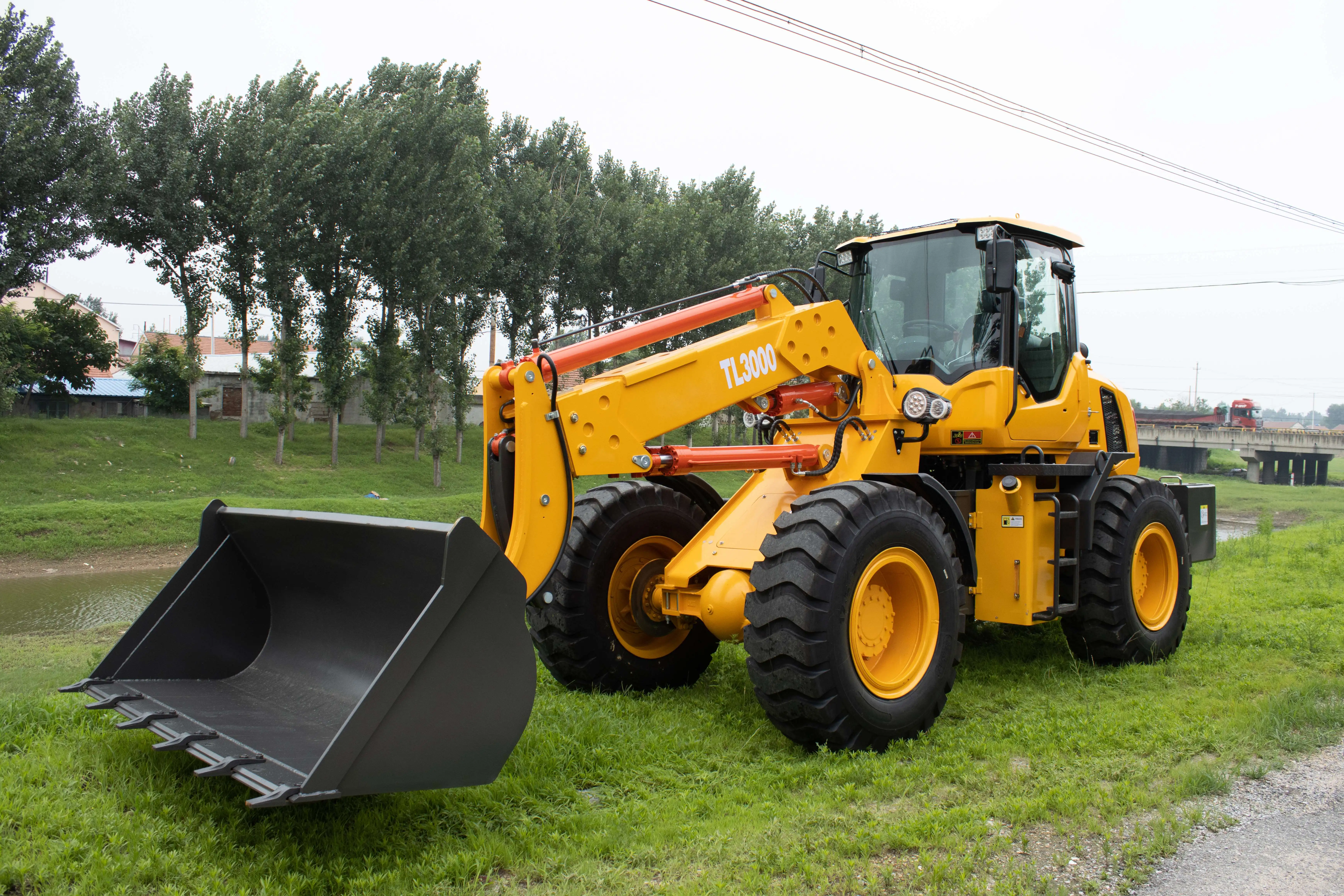 T3000 5 ton 2 ton 4 ton 1.5t 4wd front capacity cummins diesel multifunction telehandler mini telescope wheel telescopic loader