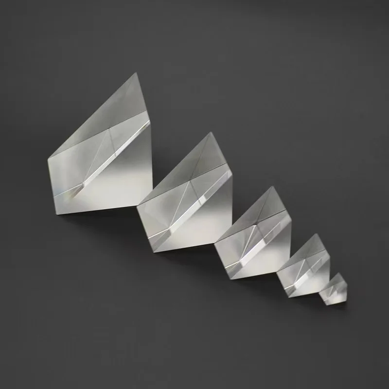 Wholesale 50*50mm Optical glass BK7 survey mirror 90 degree right angle prism