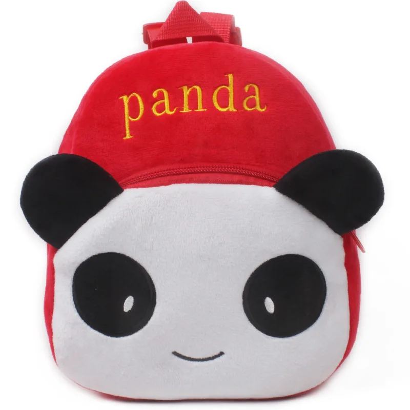 Cartoon  toddler plush school bag little girl toy doll bag