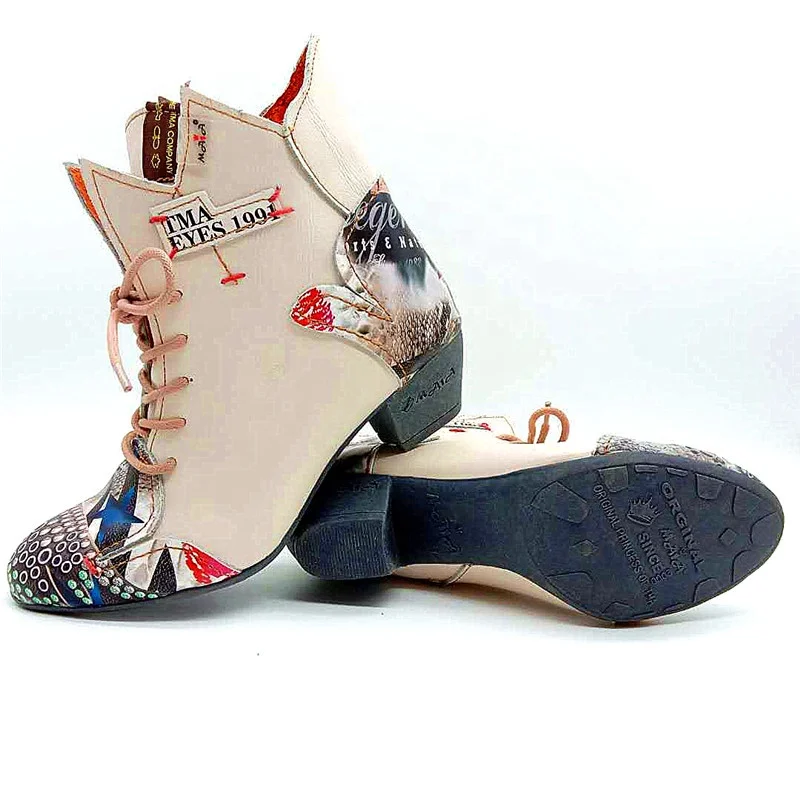 Белые кожаные женские высокие сапоги, роскошные пикантные женские сапоги на шнуровке, оптовая продажа, натуральная кожа EVA с искусственным мехом, Повседневное платье в горошек