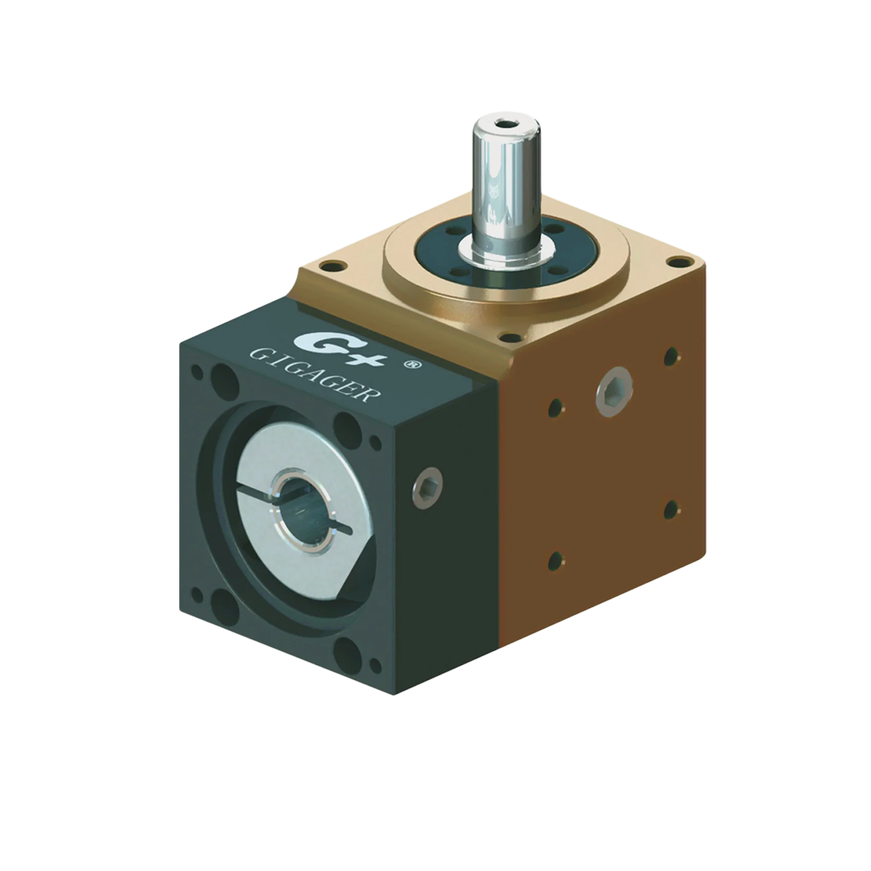 GSZ60-03K-SV 90 Degree Gear Drives Precision speed reducer Gearbox Large Inertia Load for 4 Axis Right Angle Gearbox