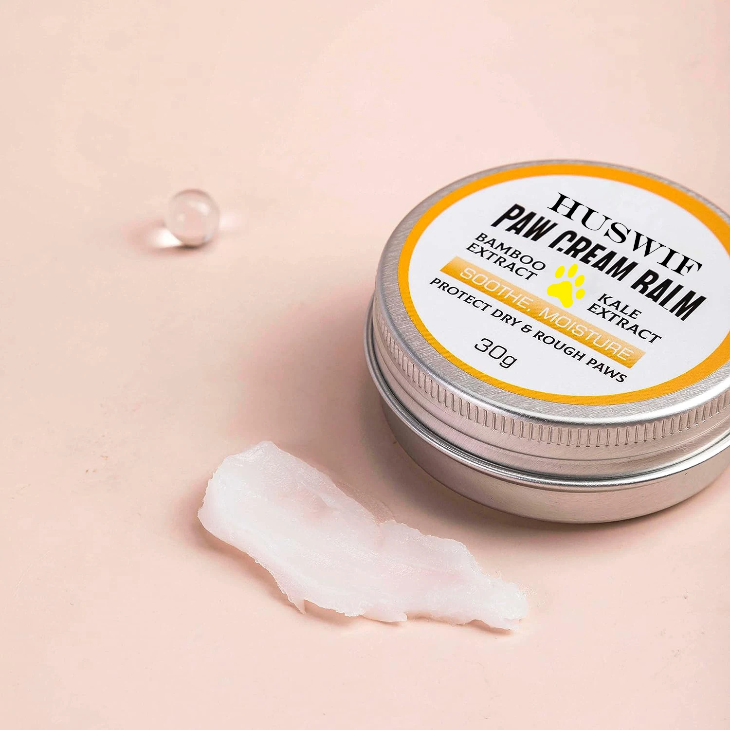 private label organic natural cat dog claw care paw balm nose protection moisturizing paw washing cream 30g