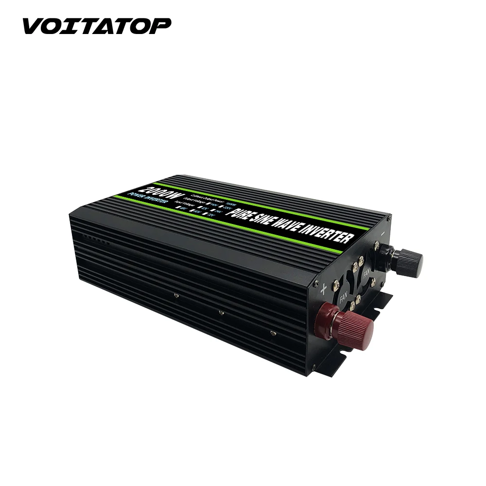 2000W Home Power Inverters 12V 24V to 110V 220V Pure Sine Wave Inverter 1000w