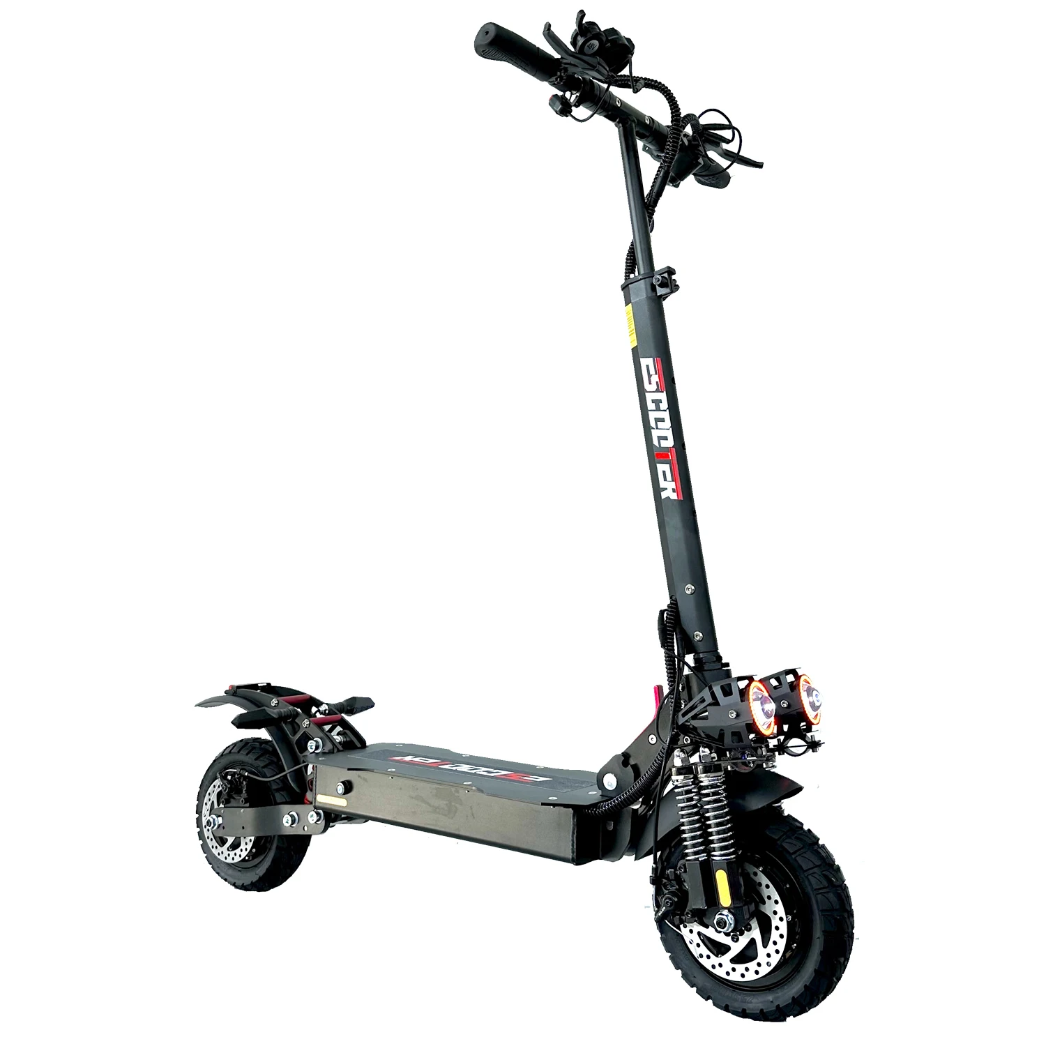 USA dual motor e scooter 2400W 48V 10 inch electric scooter long range powerful for adults dropshipping