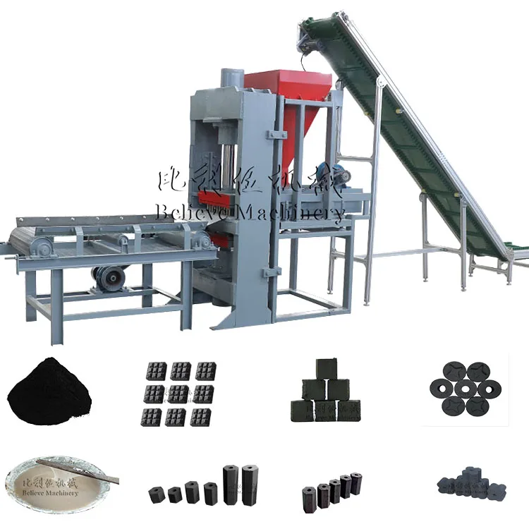 Charcoal Cube Pressing Machine Charcoal Making Machine Briquette Production Line Charcoal Press Machine Price