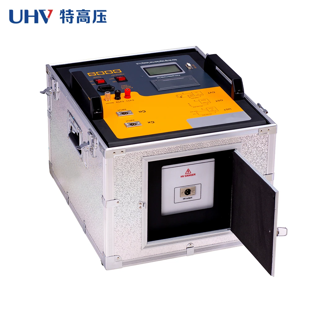 HTJS-M intelligent dielectric loss tester anti-interference dielectric loss measuring instrument motor dielectric loss tester