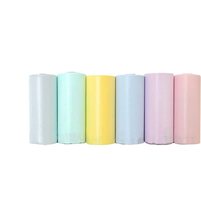 Custom color can be used to make high barrier plastic packaging pet garbage bag film