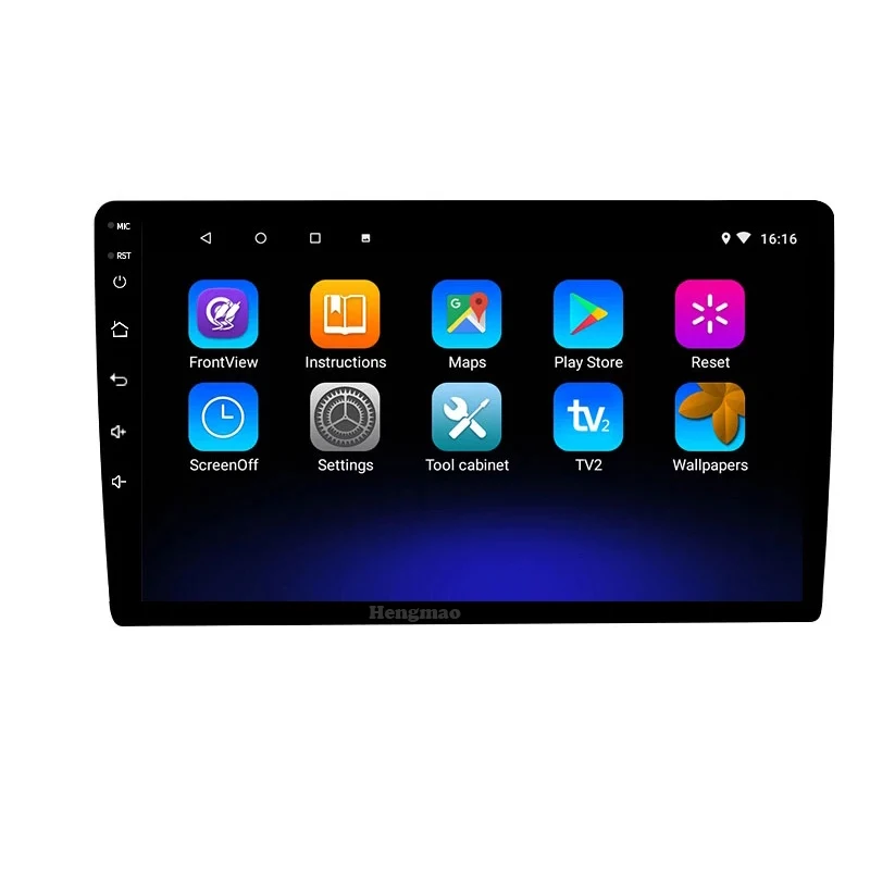 New Product GPS Navigation 9 Inch 2 Din Car Android 8.0 Wifi BT Universal Android Radio Stereo Car Dvd Player P9