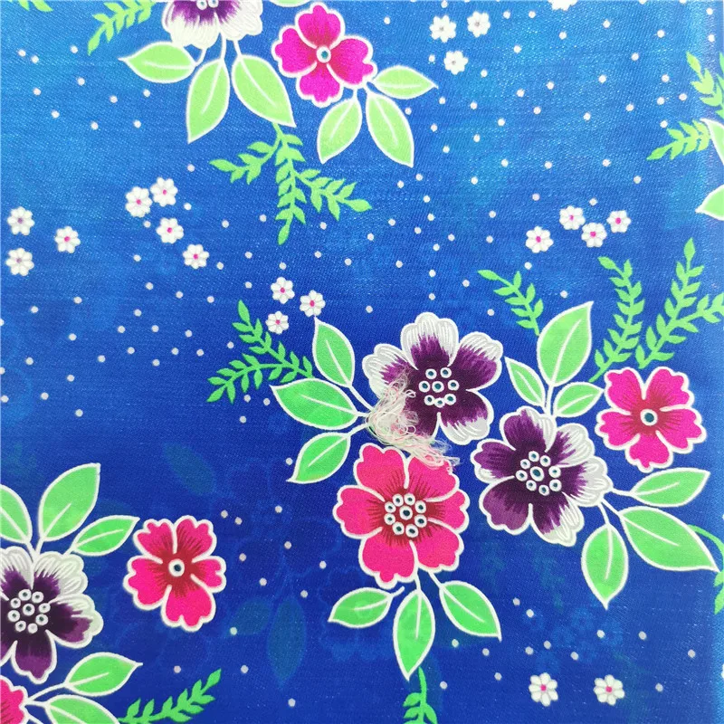 Floral Quilting Nylon Fabric By the Yard Sakura Asian Floral with Mums and Peonies organza chiffon printed fabric