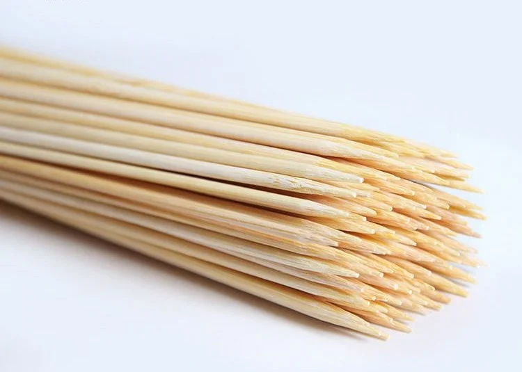 Eco-friendly Biodegradable Popular Factory-direct Hot Sell Wholesale Cheap Price Own Brand Round Bamboo Skewer