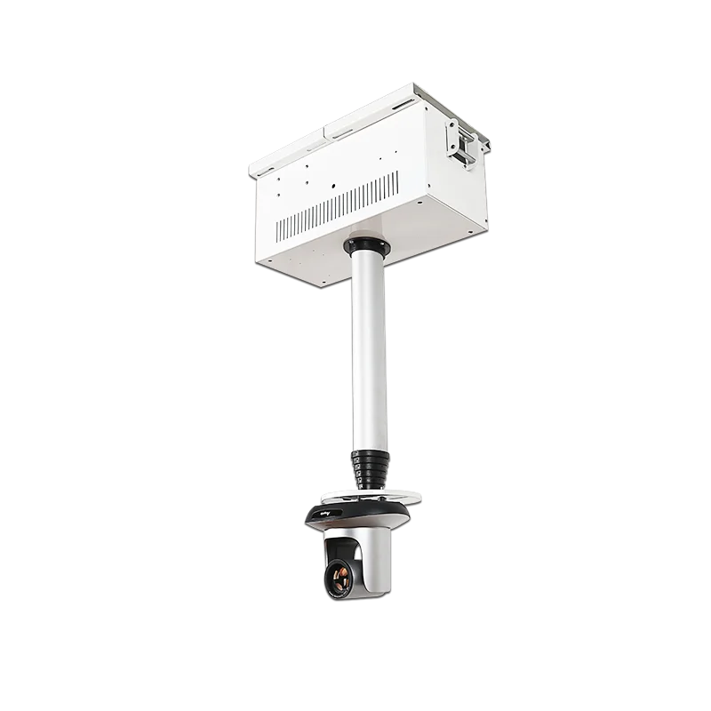 Video Conferences Telescoping Hidden Camera Cable retrator Mount Hanger Motorized Projector Lift From Ceiling