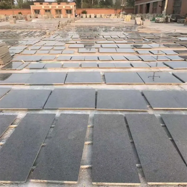Exterior Road Paving Stone Chengde Green Granite Own Quarry Factory
