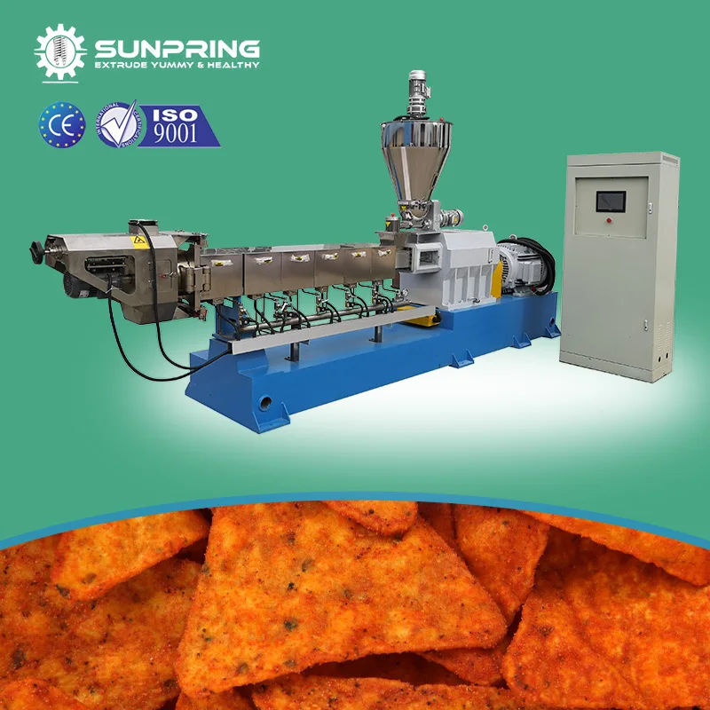 Машина для производства чипов SunPring doritos экструдер кукурузных чипсов