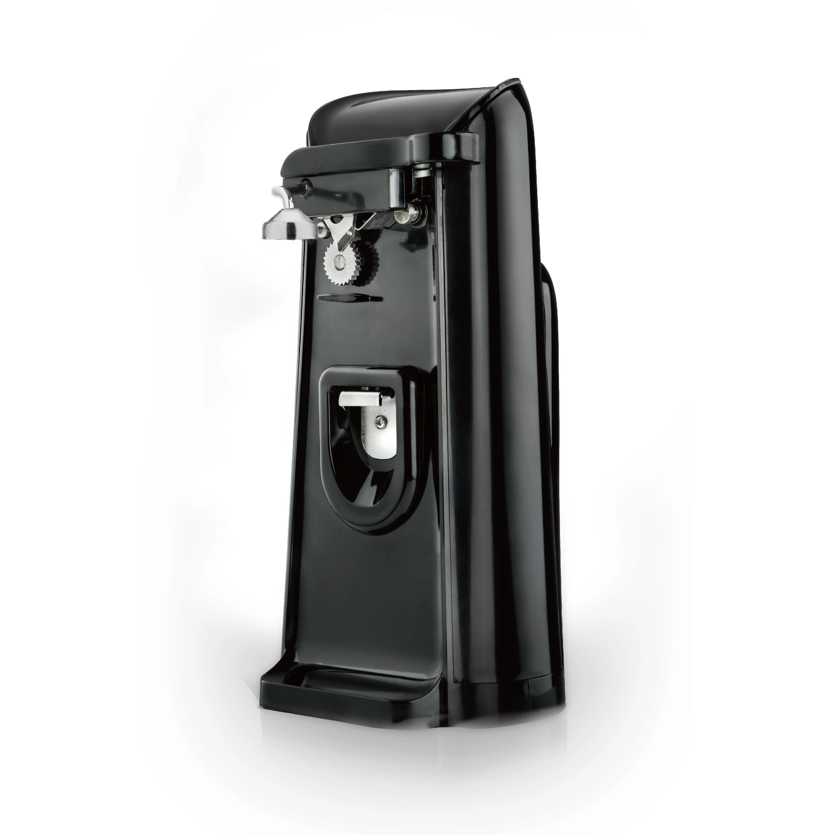 Smooth Touch Electric Automatic Can Opener with Easy Push Down Lever, Opens All Standard-Size and Pop-Top Cans