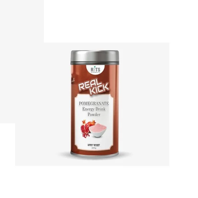 Herbal Energy Drink Powder 0 Calories Pomegranate Flavor Energy Drink Powder for Good Health Available at Bulk Price