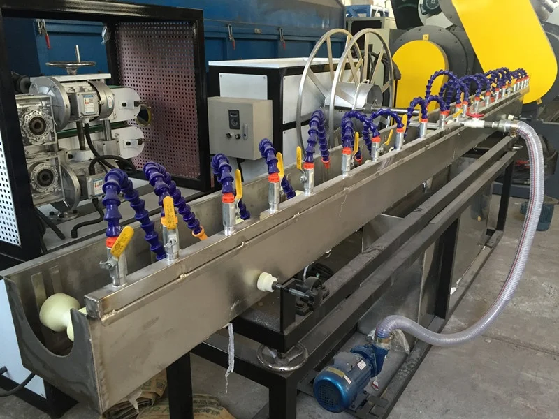 plastic machine PVC spiral steel wire reinforced hose pipe making machine