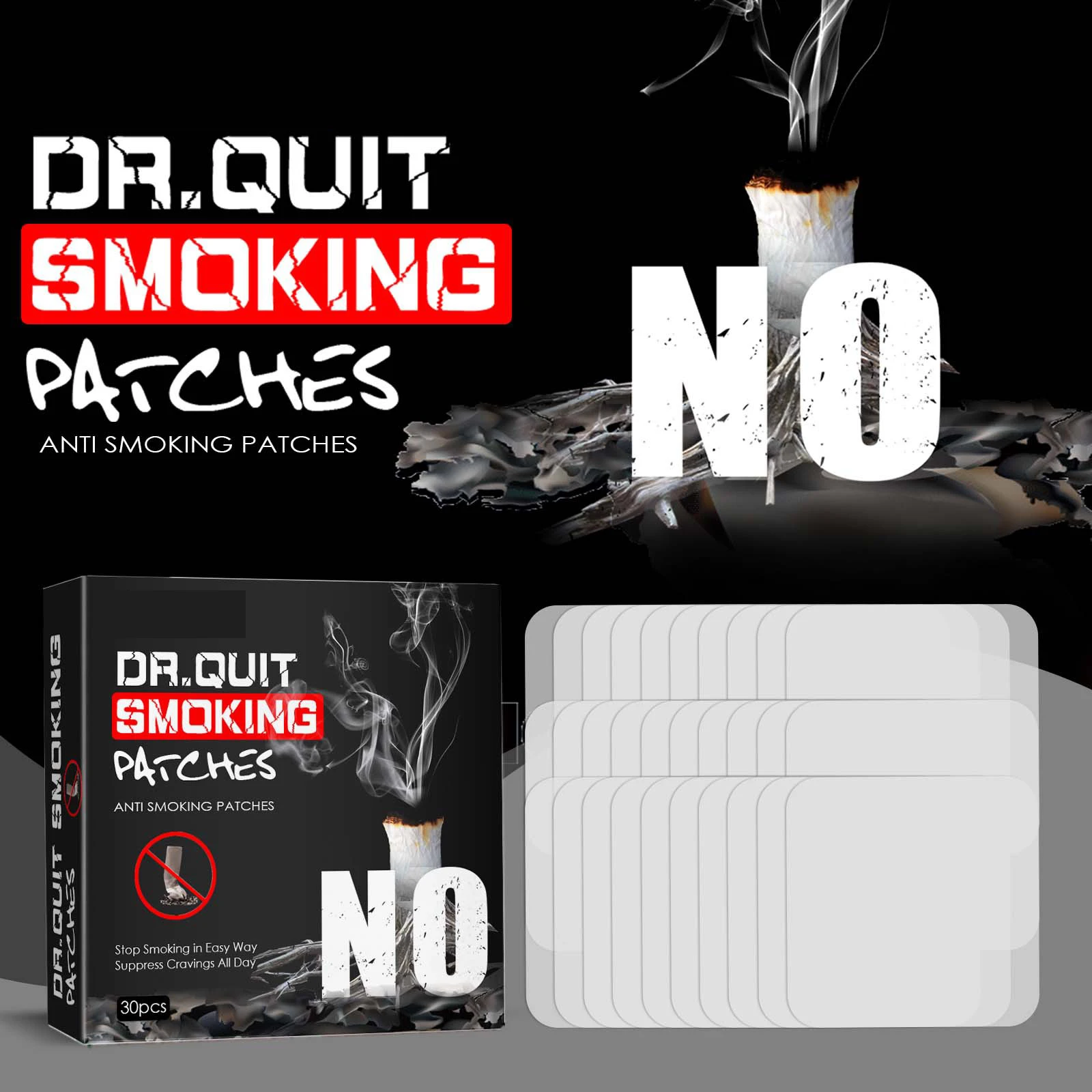 Factory Price Quit Smoking Patch 5 Pieces Smoke Anti smoking Patches