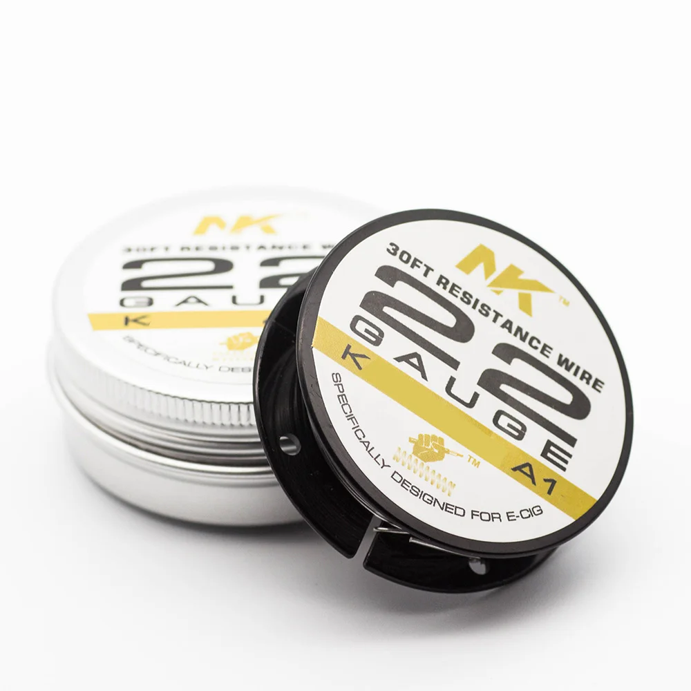 NK 0Cr25Al5 22 Калибр 30ft vape wire KA1 провод из сплава электронагрева для катушек атомайзера vape mod