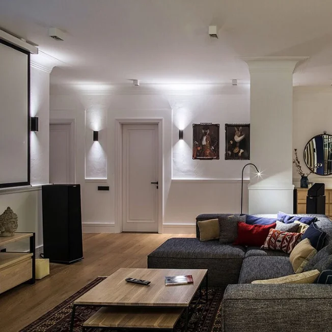 Creative Design LED Lamp 12W Indoor Wall Lights Waterproof Outdoor Modern Nordic Sconce Lamp Interior Homall e Decor Lamparas