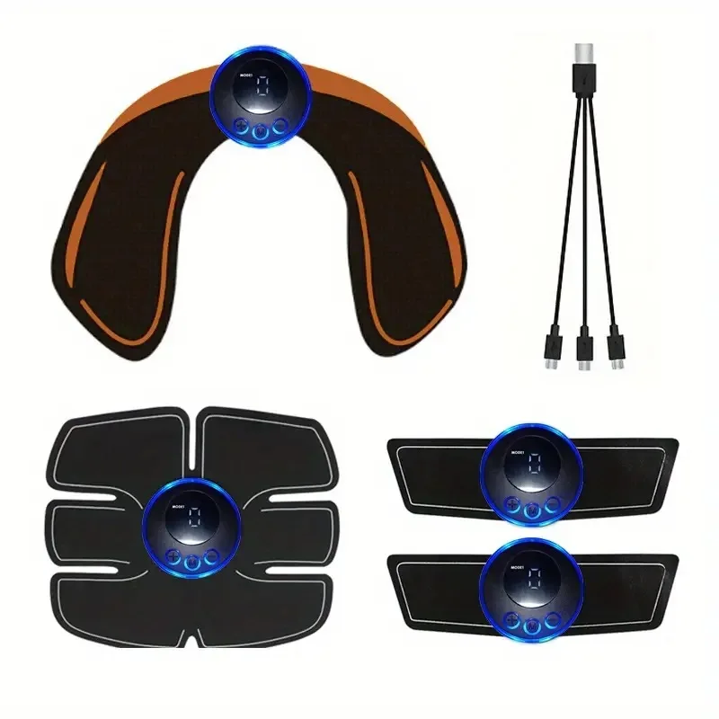 Full Body Toning Device Abdominal training Gym Abs Muscle Stimulator ems body massager