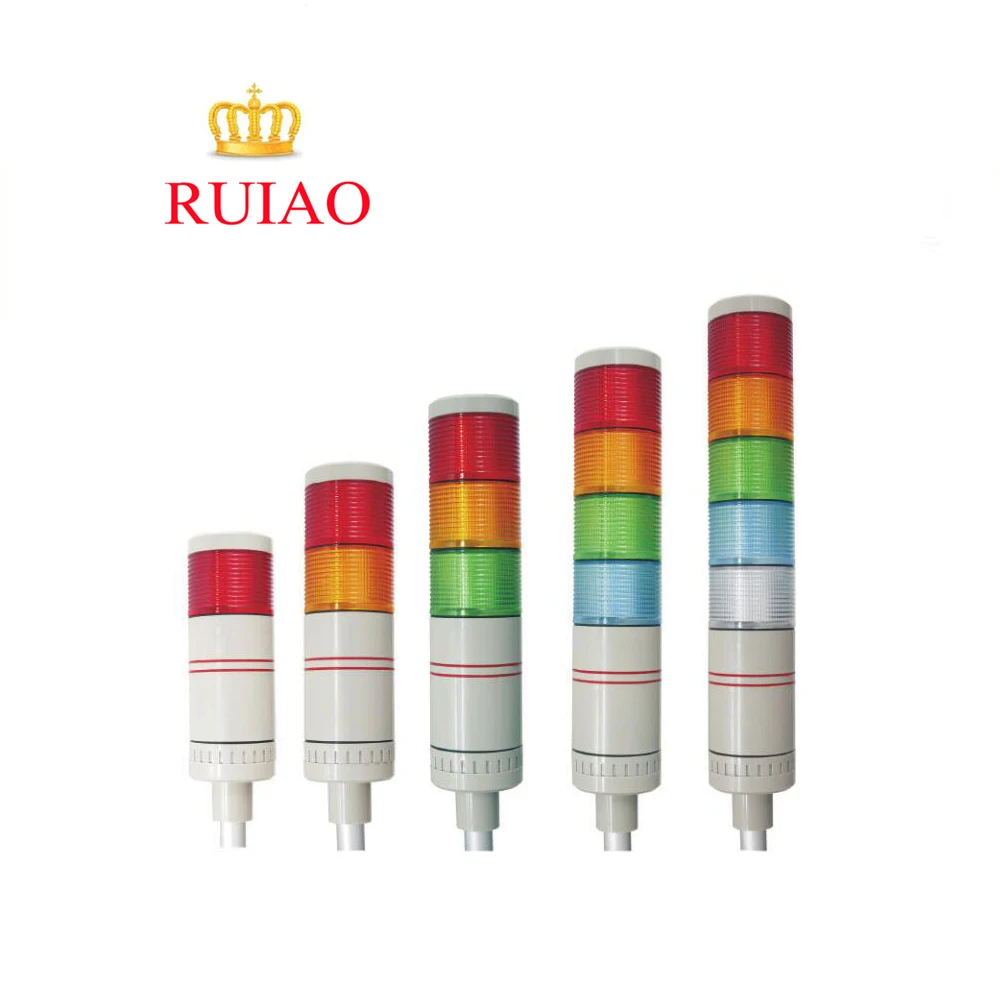 24V/DC Working Signal Tower Light  LED  Machine Tool lamps lights colorful Warning Lamp