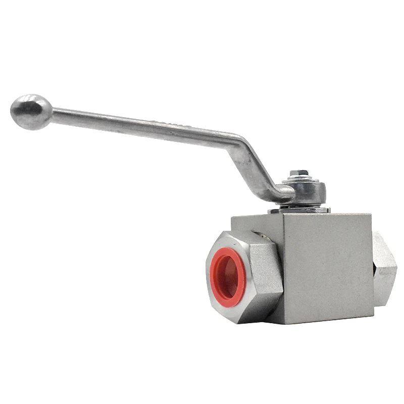 Factory Direct Sales   female thread  ball valve galvanized carbon steel  BKH-NPT1 hydraulic ball valve