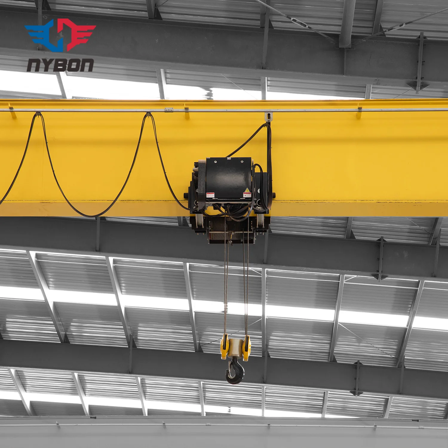 CE China Best Price 5Ton Walking on The Roof Light Weight Single Beam Overhead Crane