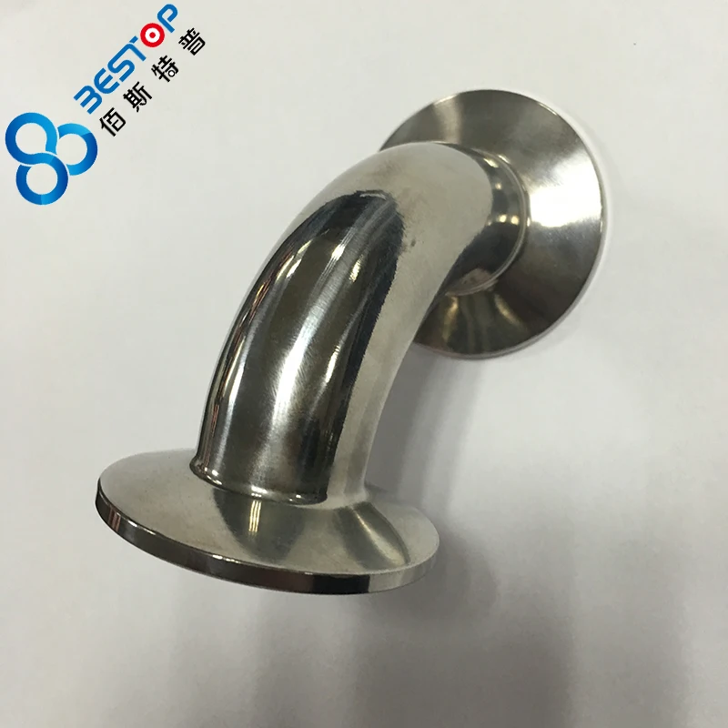 Sanitary fittings stainless steel 45 degree elbow