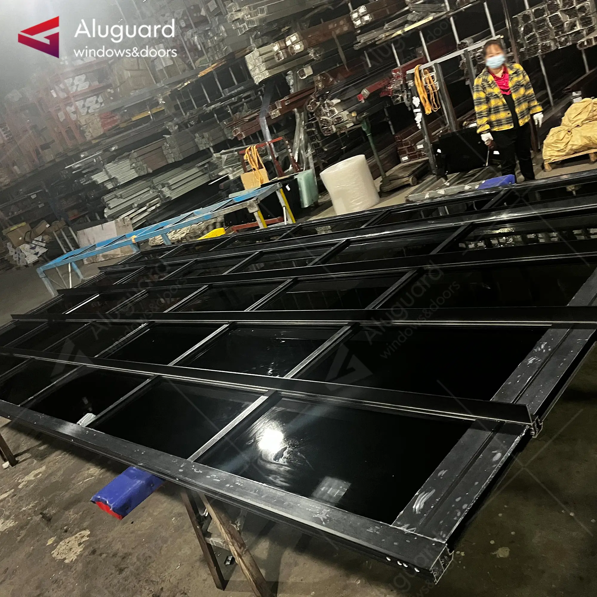 Residential Modern 10 x 7 garage door High quality security garage door New design overhead garage door