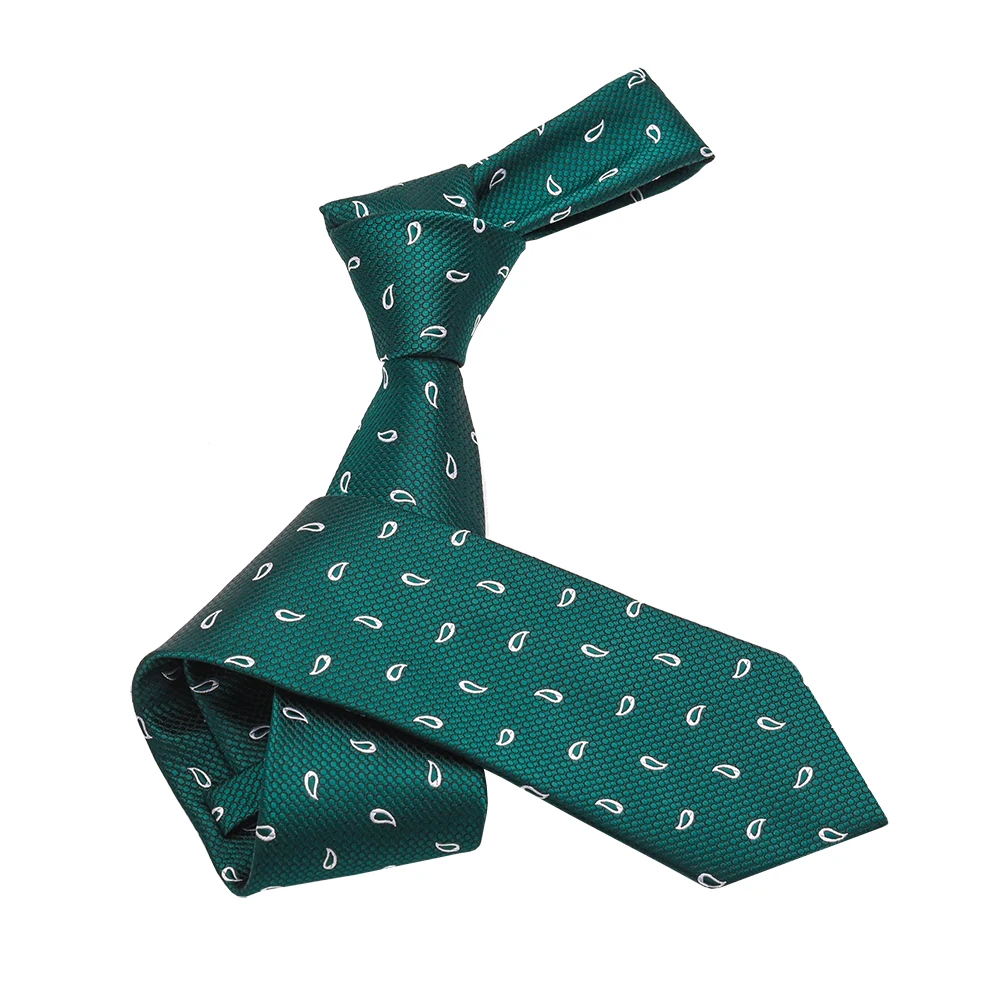 YiLi Jacquard Woven Microfiber Handsome Casual Formal Tie