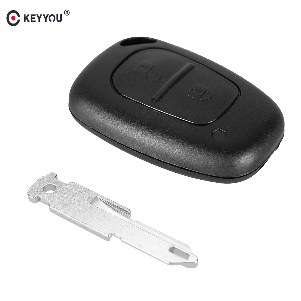 Ключ дистанционного управления KEYYOU с 2 кнопками ASK 7946PCF 433 МГц ID46 чип трансмистер для Renault Trafic Master Vivaro Movano Kangoo