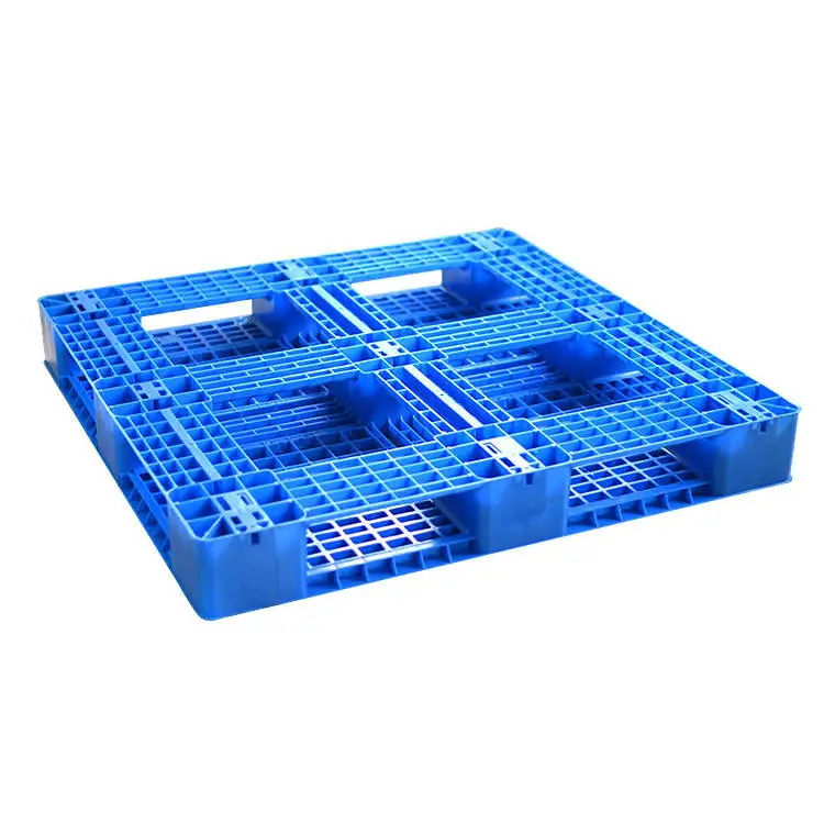1200*1200  heavy duty reusable export hdpe open deck double face reverisable stackable euro plastic pallets for sale