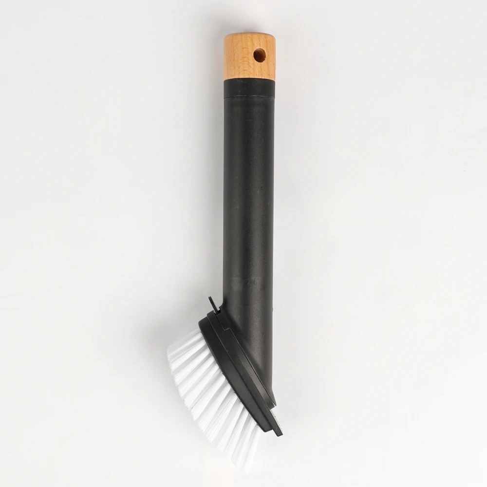 Eco Friendly Bamboo Wooden Cleaning Dish Brush For Kitchen